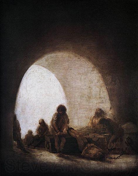 Francisco de Goya A Prison Scene